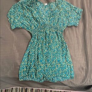 Xhilaration Blue Asymmetrical Dress